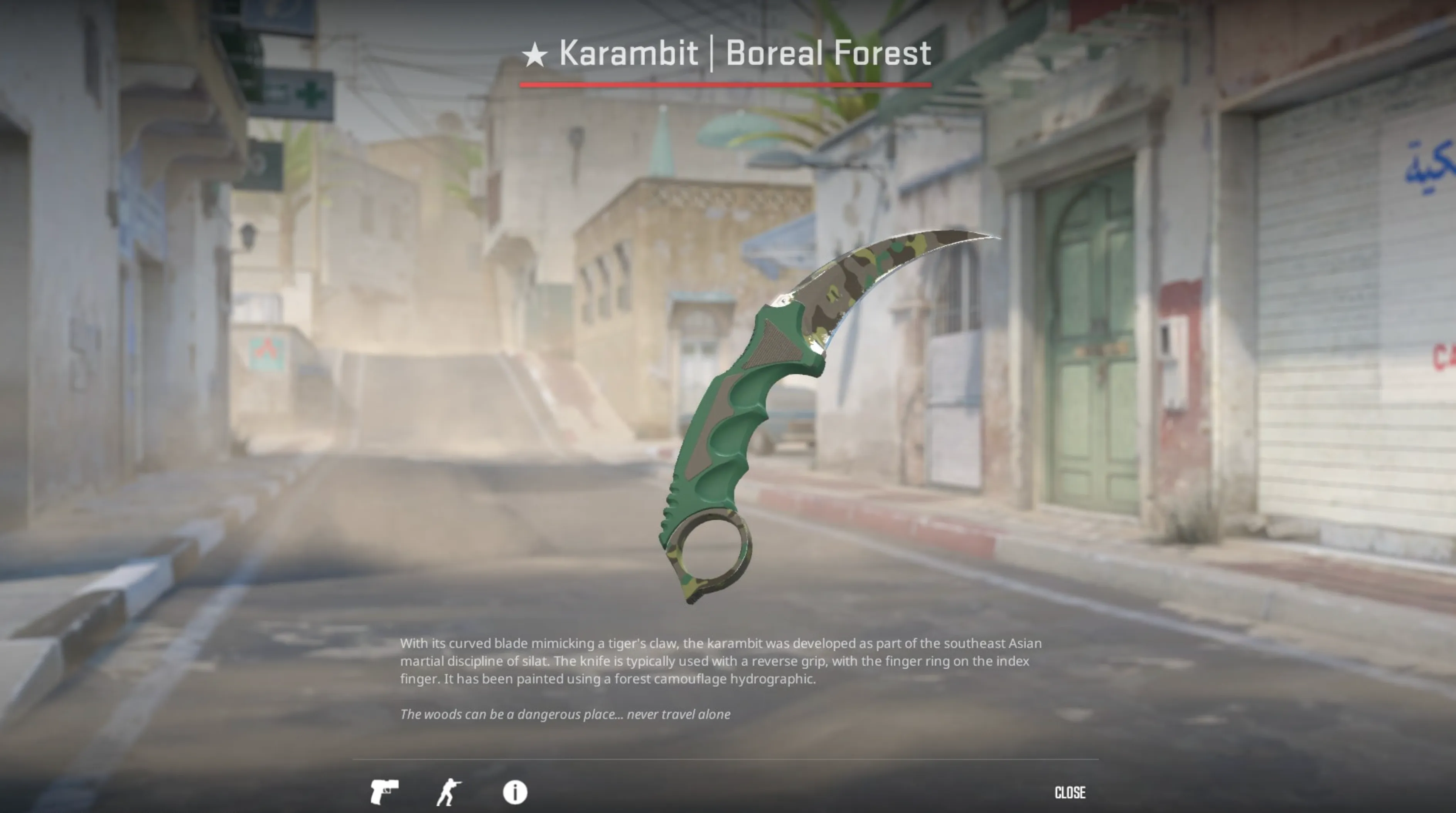Karambit Boreal Forest